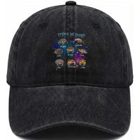 Types Of Frogs Funny Rain Frog Meme Chart Washed Cotton Baseball Cap Angry Grumpy Eepy Chonk Potato Round Judgy Ferocious