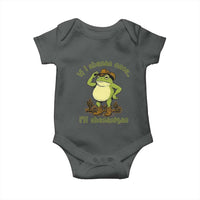Funny Cowboy Frog Western Meme Baby Onesie If I Shenan Once I Will Shenanigan