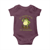 Funny Cowboy Frog Western Meme Baby Onesie If I Shenan Once I Will Shenanigan