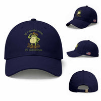 Funny Cowboy Frog Western Meme Baseball Cap If I Shenan Once I Will Shenanigan
