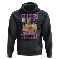 Funny Gluten Free Frog Princess Toilet Meme Hoodie Gluten Got Me Tootin