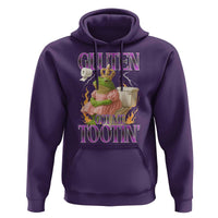 Funny Gluten Free Frog Princess Toilet Meme Hoodie Gluten Got Me Tootin