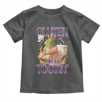 Funny Gluten Free Frog Princess Toilet Meme Toddler T Shirt Gluten Got Me Tootin