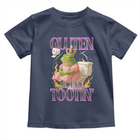 Funny Gluten Free Frog Princess Toilet Meme Toddler T Shirt Gluten Got Me Tootin