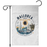 Mallorca Spain 2026 Total Solar Eclipse Garden Flag Sailing Cruise Totality Sail Explore Experience Travel Souvenir