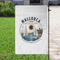 Mallorca Spain 2026 Total Solar Eclipse Garden Flag Sailing Cruise Totality Sail Explore Experience Travel Souvenir