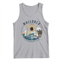 Mallorca Spain 2026 Total Solar Eclipse Tank Top Sailing Cruise Totality Sail Explore Experience Travel Souvenir
