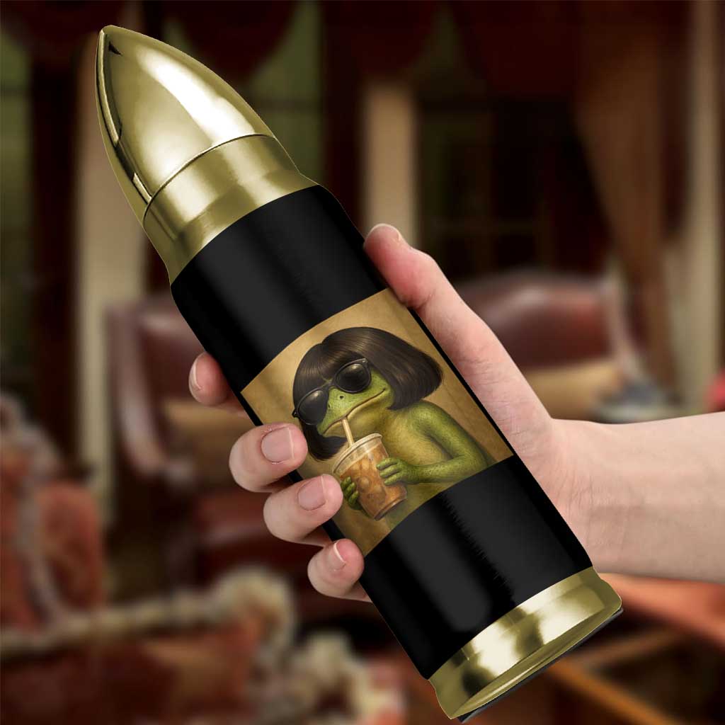 Funny Frog Bob Haircut Renaissance Painting Meme Bullet Tumbler