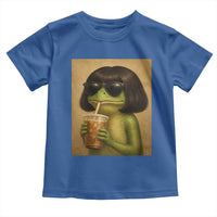 Funny Frog Bob Haircut Renaissance Painting Meme Toddler T Shirt
