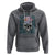 Retro Western Skull Hoodie Somebody Save Me From Myself Country Music - Wonder Print Shop