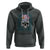 Retro Western Skull Hoodie Somebody Save Me From Myself Country Music - Wonder Print Shop