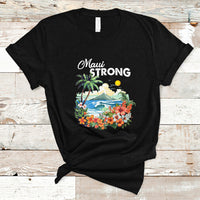 Maui Strong Hawaii Strong Pray For Maui Island T Shirt - Wonder Print Shop