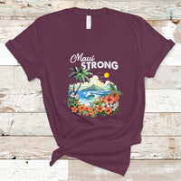 Maui Strong Hawaii Strong Pray For Maui Island T Shirt - Wonder Print Shop