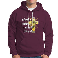 God's Children Hoodie Not For Sale End Human Trafficking - Wonder Print Shop
