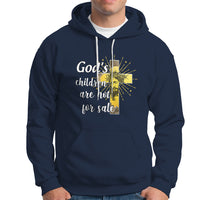 God's Children Hoodie Not For Sale End Human Trafficking - Wonder Print Shop