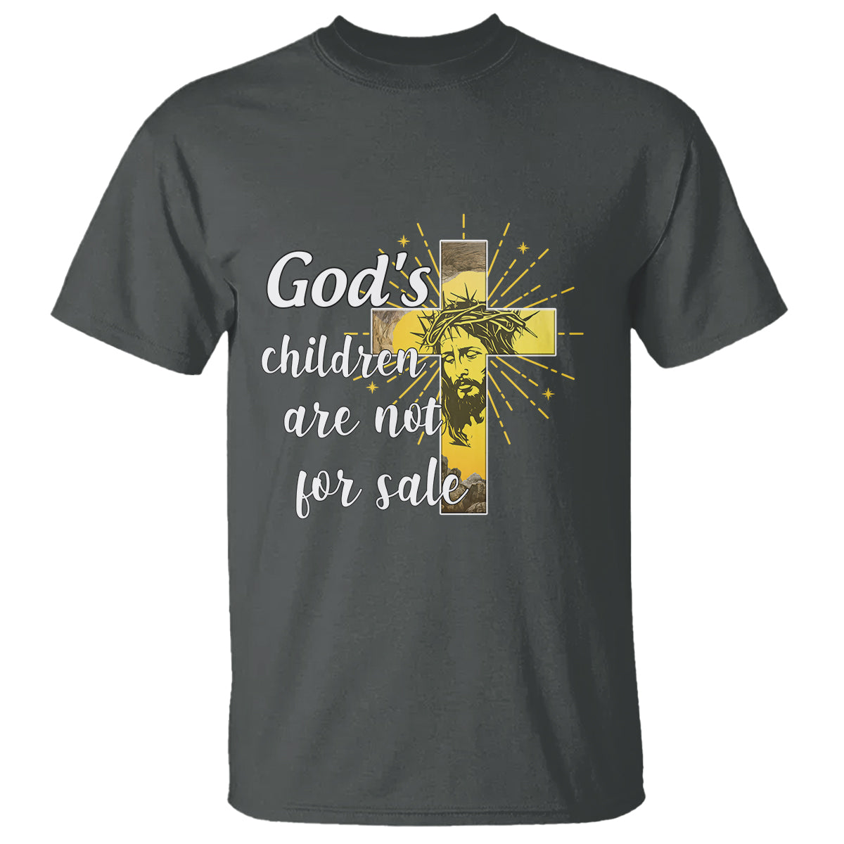 God's Children T Shirt Not For Sale End Human Trafficking - Wonder Print Shop