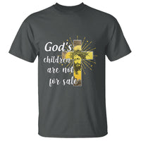 God's Children T Shirt Not For Sale End Human Trafficking - Wonder Print Shop