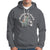 Reading Skeleton Hoodie RIP Reading In Peace Book Lover Spooky Vibe - Wonder Print Shop