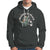 Reading Skeleton Hoodie RIP Reading In Peace Book Lover Spooky Vibe - Wonder Print Shop