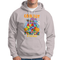 Autism Pumpkin Hoodie Coolest Pumpkin In The Patch Halloween Costume Autism Awareness - Wonder Print Shop