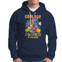 Autism Pumpkin Hoodie Coolest Pumpkin In The Patch Halloween Costume Autism Awareness - Wonder Print Shop
