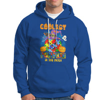 Autism Pumpkin Hoodie Coolest Pumpkin In The Patch Halloween Costume Autism Awareness - Wonder Print Shop