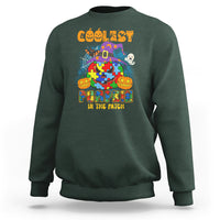 Autism Pumpkin Sweatshirt Coolest Pumpkin In The Patch Halloween Costume Autism Awareness - Wonder Print Shop