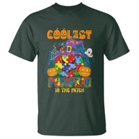 Autism Pumpkin T Shirt Coolest Pumpkin In The Patch Halloween Costume Autism Awareness - Wonder Print Shop