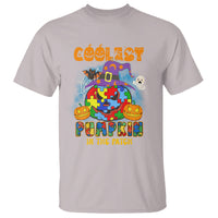 Autism Pumpkin T Shirt Coolest Pumpkin In The Patch Halloween Costume Autism Awareness - Wonder Print Shop