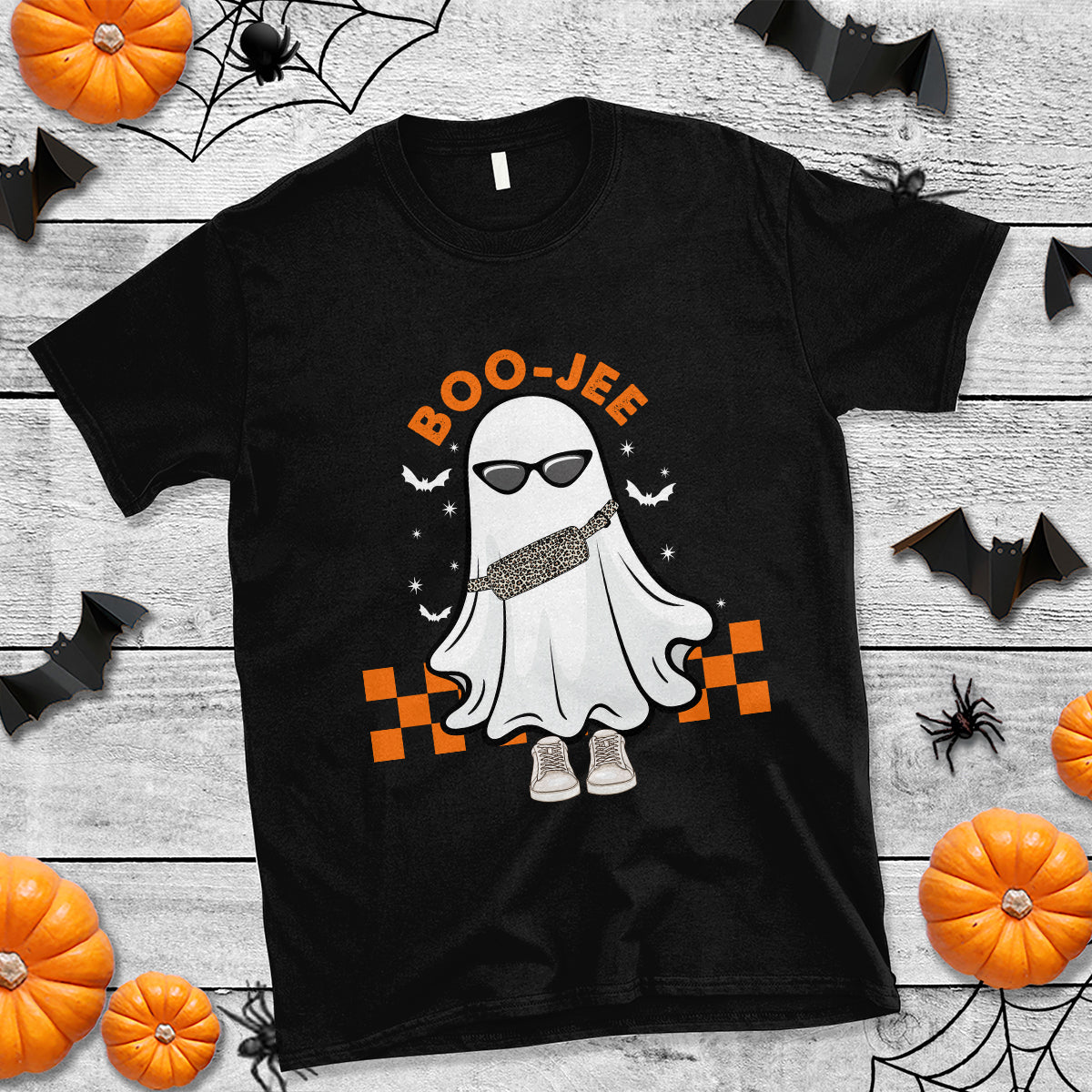 Halloween Boo Sheet T Shirt Cute Spooky Ghost Halloween Costume Boujee Boo-Jee - Wonder Print Shop