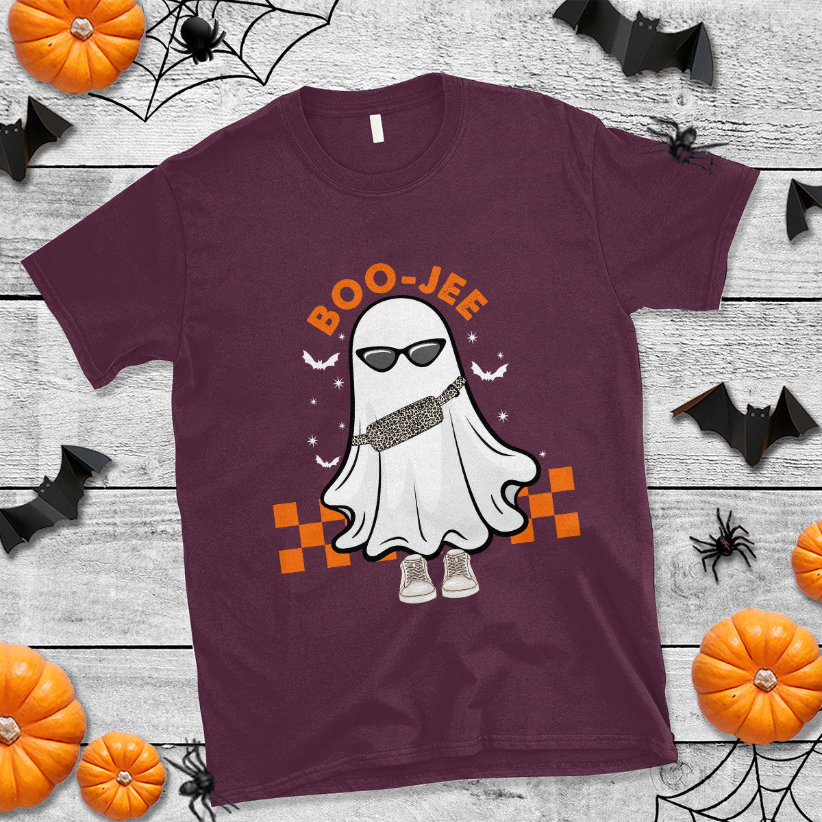 Halloween Boo Sheet T Shirt Cute Spooky Ghost Halloween Costume Boujee Boo-Jee - Wonder Print Shop