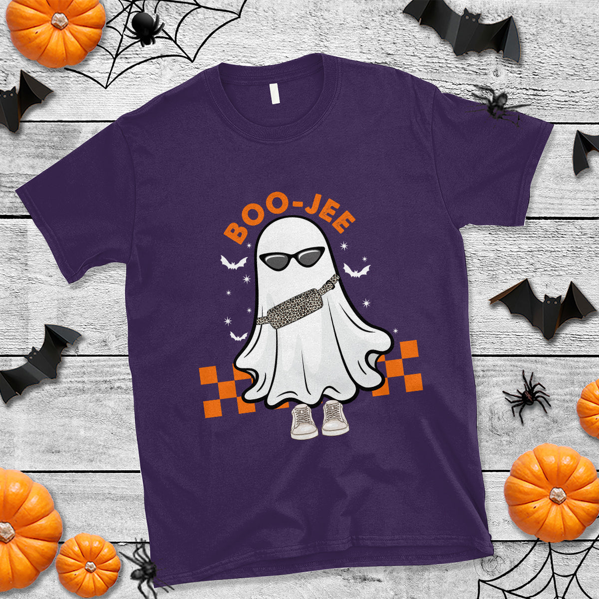 Halloween Boo Sheet T Shirt Cute Spooky Ghost Halloween Costume Boujee Boo-Jee - Wonder Print Shop