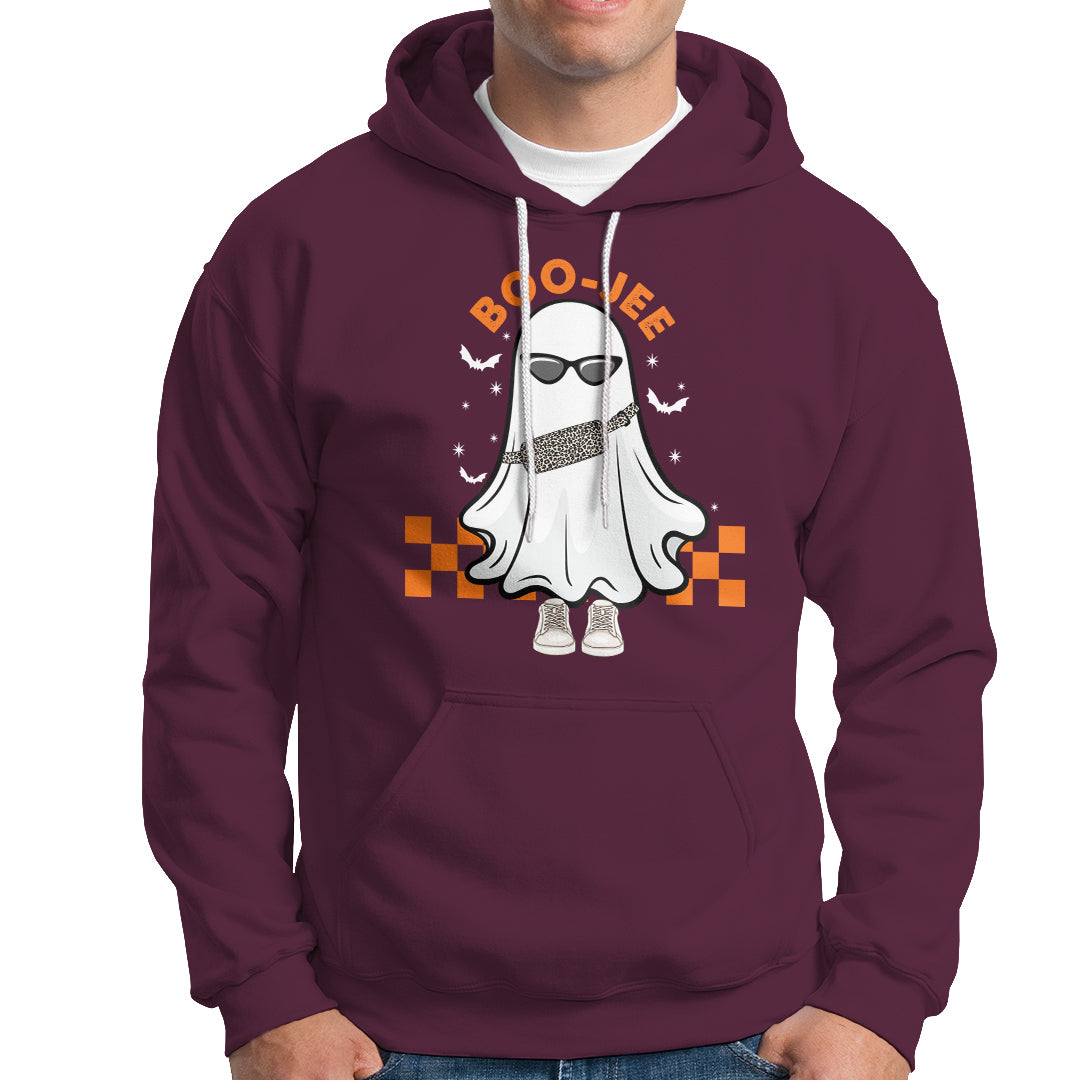 Halloween Boo Sheet Hoodie Cute Spooky Ghost Halloween Costume Boujee Boo-Jee - Wonder Print Shop