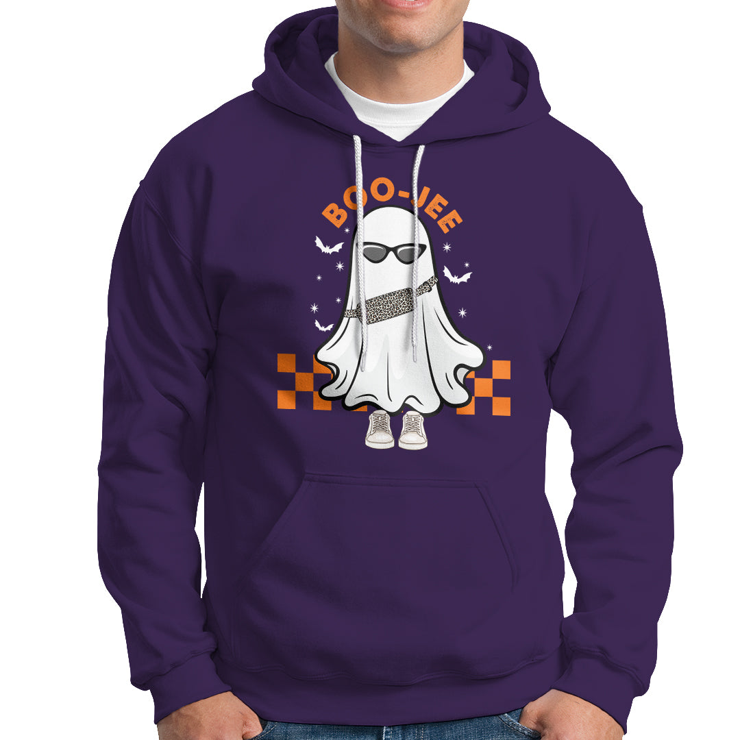 Halloween Boo Sheet Hoodie Cute Spooky Ghost Halloween Costume Boujee Boo-Jee - Wonder Print Shop
