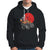 Halloween Skeleton Hoodie Skeleton Riding Monster Truck Candy Funny Scary Pumpkin - Wonder Print Shop