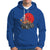 Halloween Skeleton Hoodie Skeleton Riding Monster Truck Candy Funny Scary Pumpkin - Wonder Print Shop
