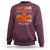 Fall Vibes Sweatshirt Autumn Leaves And Pumpkin Please Scary Pumpkin Halloween - Wonder Print Shop