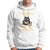 Black Cat Reading Hoodie I'm Old And Wise Because I Read Books When I Was Young And Stupid Funny Reading Lover - Wonder Print Shop