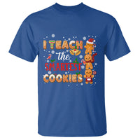 Teacher Christmas T Shirt I Teach The Smartest Cookies Gingerbread Man Students - Wonder Print Shop