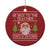 Xmas Teacher Christmas Ornament Be Nice To The Teacher Santa Is Watching - Wonder Print Shop