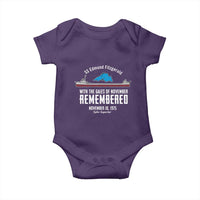 SS Edmund Fitzgerald Gales of November Tribute Baby Onesie Lake Superior Shipwreck Memorial - Wonder Print Shop