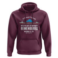 SS Edmund Fitzgerald Gales of November Tribute Hoodie Lake Superior Shipwreck Memorial - Wonder Print Shop