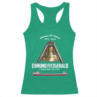 Edmund Fitzgerald 50th Anniversary Tribute Racerback Tank Top Chimes 29 Times 1975 2025 Memorial - Wonder Print Shop