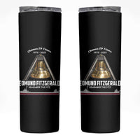 Edmund Fitzgerald 50th Anniversary Tribute Skinny Tumbler Chimes 29 Times 1975 2025 Memorial - Wonder Print Shop