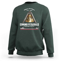 Edmund Fitzgerald 50th Anniversary Tribute Sweatshirt Chimes 29 Times 1975 2025 Memorial - Wonder Print Shop