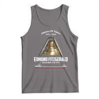 Edmund Fitzgerald 50th Anniversary Tribute Tank Top Chimes 29 Times 1975 2025 Memorial - Wonder Print Shop