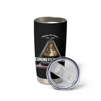 Edmund Fitzgerald 50th Anniversary Tribute Tumbler Cup Chimes 29 Times 1975 2025 Memorial - Wonder Print Shop