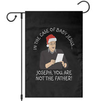 Funny Christmas Jesus Paternity Test Garden Flag Joseph You Are Not the Father Holiday Humor - Wonder Print Shop