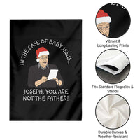 Funny Christmas Jesus Paternity Test Garden Flag Joseph You Are Not the Father Holiday Humor - Wonder Print Shop