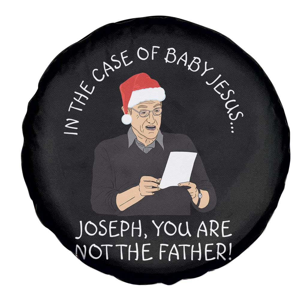 Funny Christmas Jesus Paternity Test Spare Tire Cover Joseph You Are Not the Father Holiday Humor - Wonder Print Shop